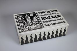 Vintage Werbedose Karl Jacob Basler Leckerly