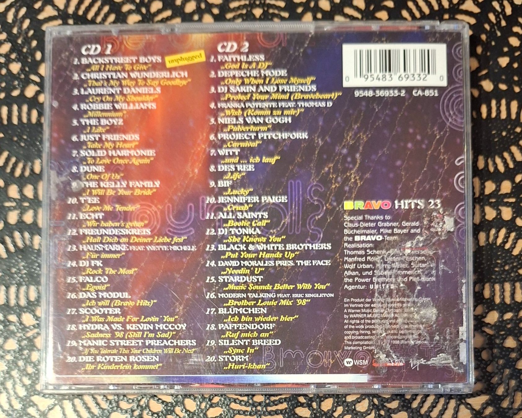 CD: Bravo Hits 23, Doppel CD, 1998, 2CD Hit Compilation, Sampler – Usato da Amriswil venduto da Celini3 1