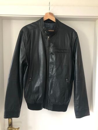 Veste en cuir noire Paul Kehl