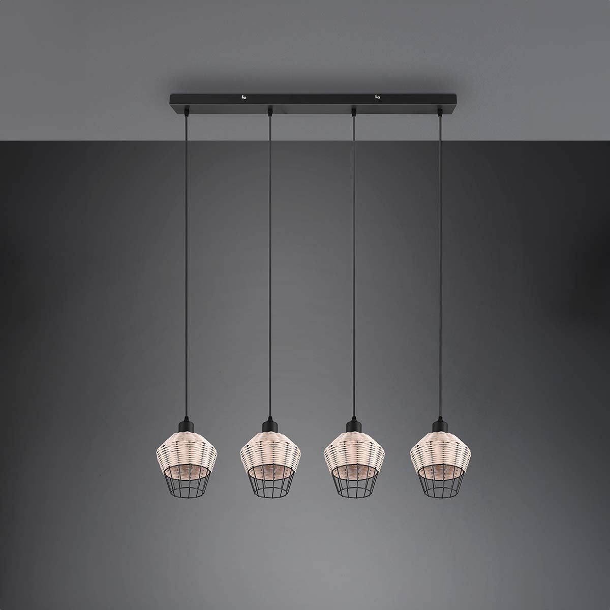 Lampadari & plafoniere: Pendelleuchte, 4 Strahler, 95 cm x 17 cm – Nuovo (secondo la descrizione) da Kreuzlingen venduto da Smart-Light 4