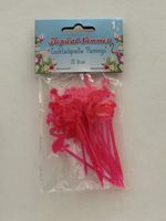 NEU OVP Cocktailspiessli Flamingo 20 Stk.