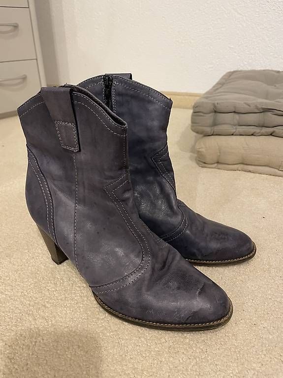 Scarpe da donna: Stiefeletten blau/grau Gr. 39 – Usato da Volketswil venduto da n_r_5gdf 2