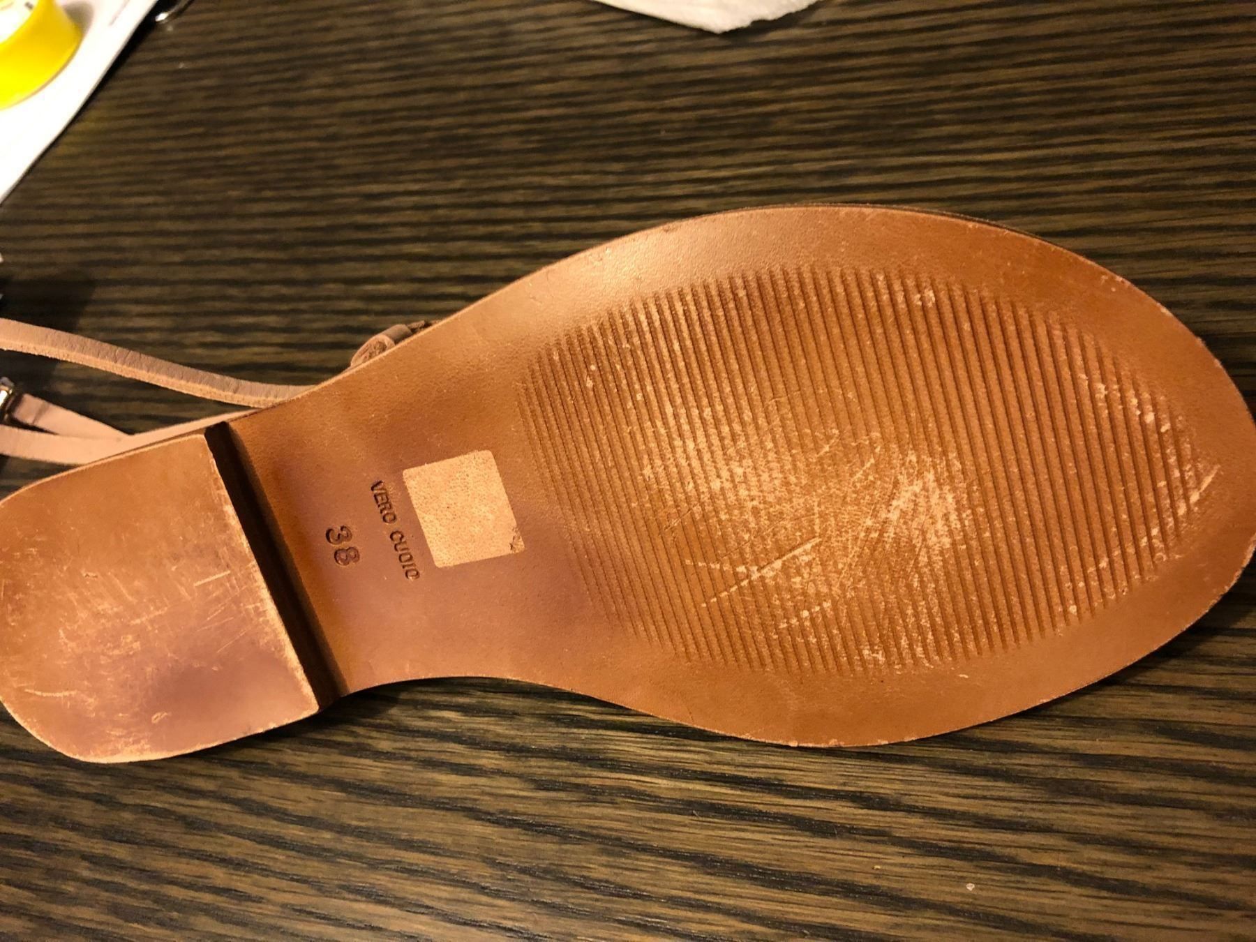 Marc Cain Scarpe da donna: Marc cain Leichte  Sandale aus Leder.38 – Nuovo e nell'imballaggio originale da Volketswil venduto da praxis12 5