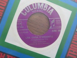 Pino Donaggio Schallplatte Single, Una Casa D'Argento, Top!