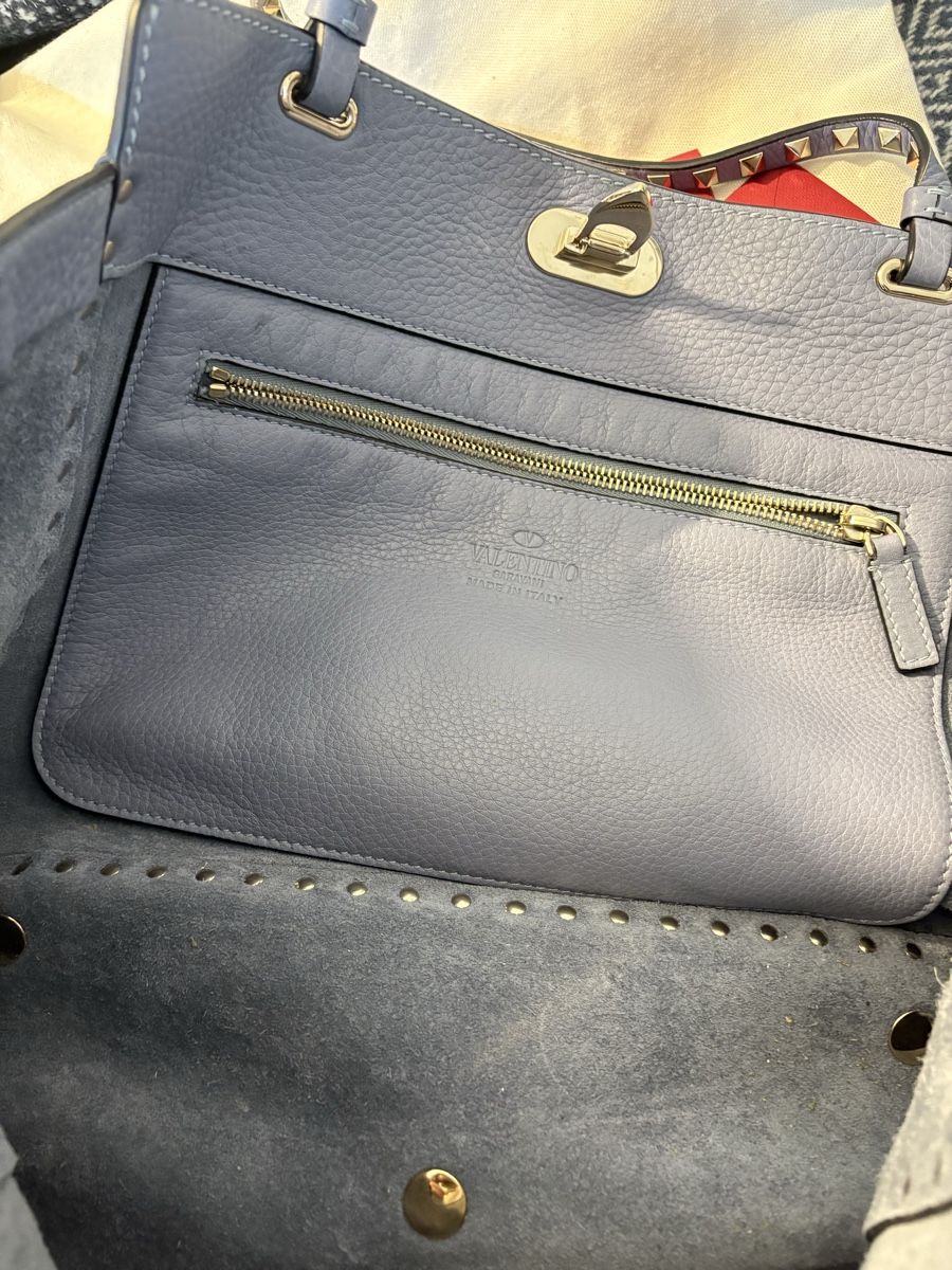Valentino Taschen für Damen: Valentino Garavani - Rockstud Shopper Leder blau – Neu (gemäss Beschreibung) aus Rüttenen von Peace61 3