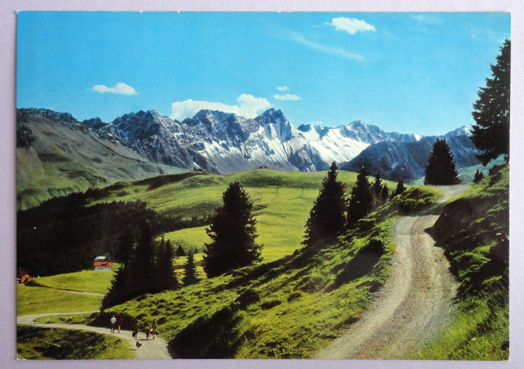 Ansichtskarten: Arosa, Arlenwaldstrasse – Gebraucht aus Fétigny von Billy2miny