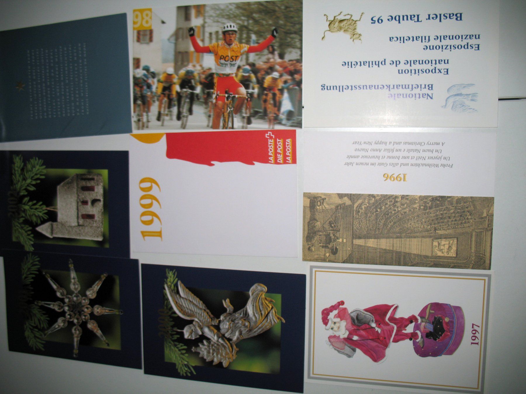 Tutti i francobolli: Weihnachtskarten PTT+ Sonderausgaben 4 Scan (Q845) – Nuovo (secondo la descrizione) da Seuzach venduto da Philahits 1