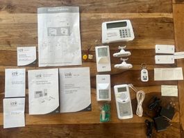 Ionikhometec WS-100 Alarmsystem mit Zubehör - nie gebraucht!