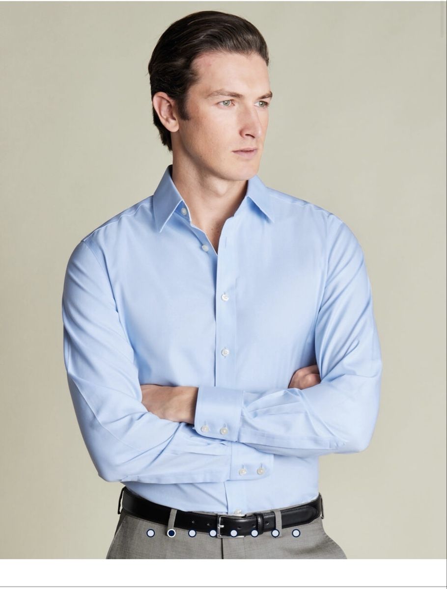 Charles Tyrwhitt Camicie: Charles Tyrwhitt Non-Iron Shirt – Usato da Nyon venduto da My_wardrobe