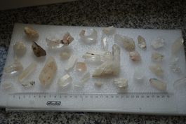 Bergkristall Quarz  Lot3    Räumung Topstone  ab 10.-
