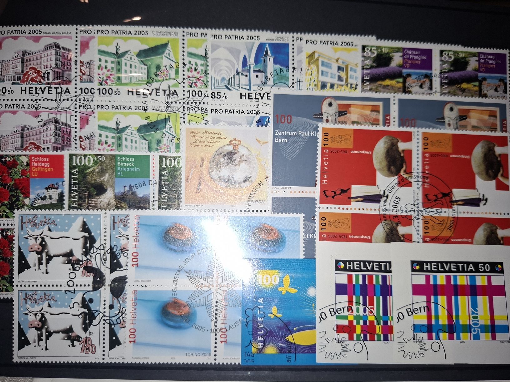 Tous les timbres: Werbemarken eher modern div. 4er Blocks  – D'occasion à Balgach par SIMEON27 4