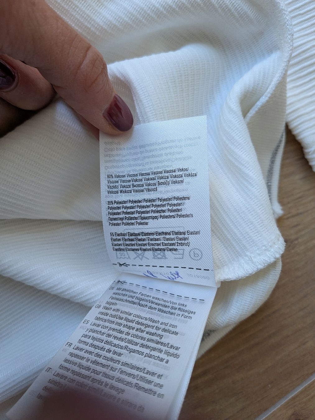 Maglioni & Felpe: Street One Pullover gerippt weiss – Nuovo (secondo la descrizione) da Eschenbach SG venduto da SanFranciscoCalifornia 2
