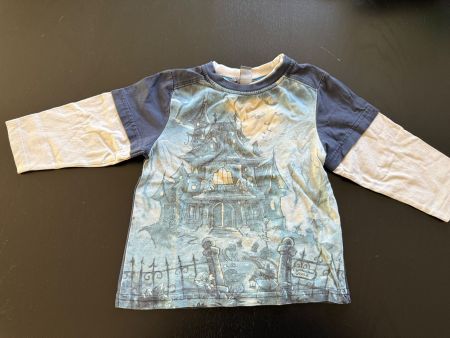 Halloween Shirt, Gr. 86, H&M, Langarm, guter Zustand!