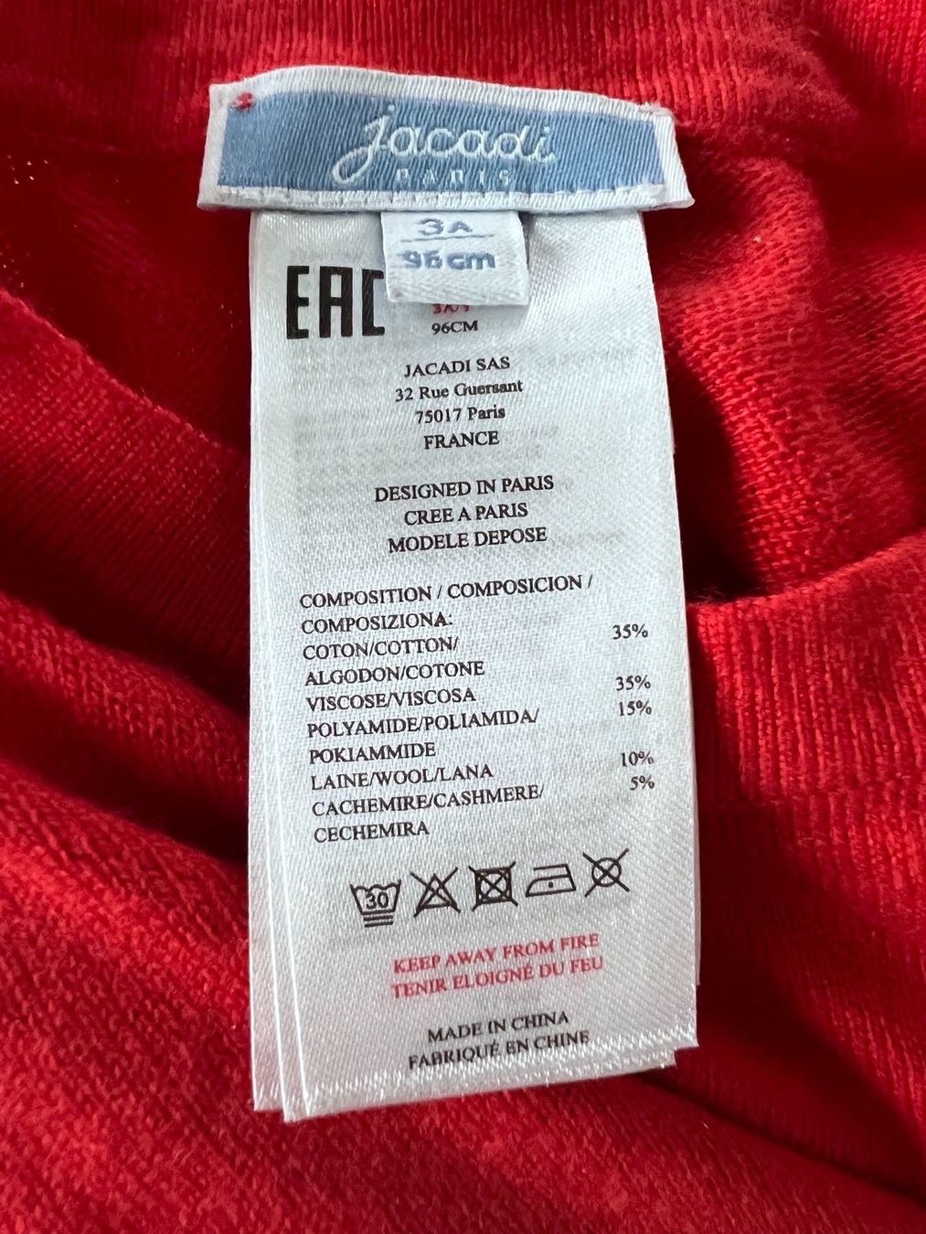 Jacadi Vestiti & Gonne: Kleid Jacadi 3J – Nuovo (secondo la descrizione) da Zürich venduto da rebeccapf 2