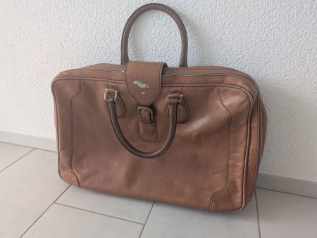 Vintage MÄRZ Leder Reisetasche