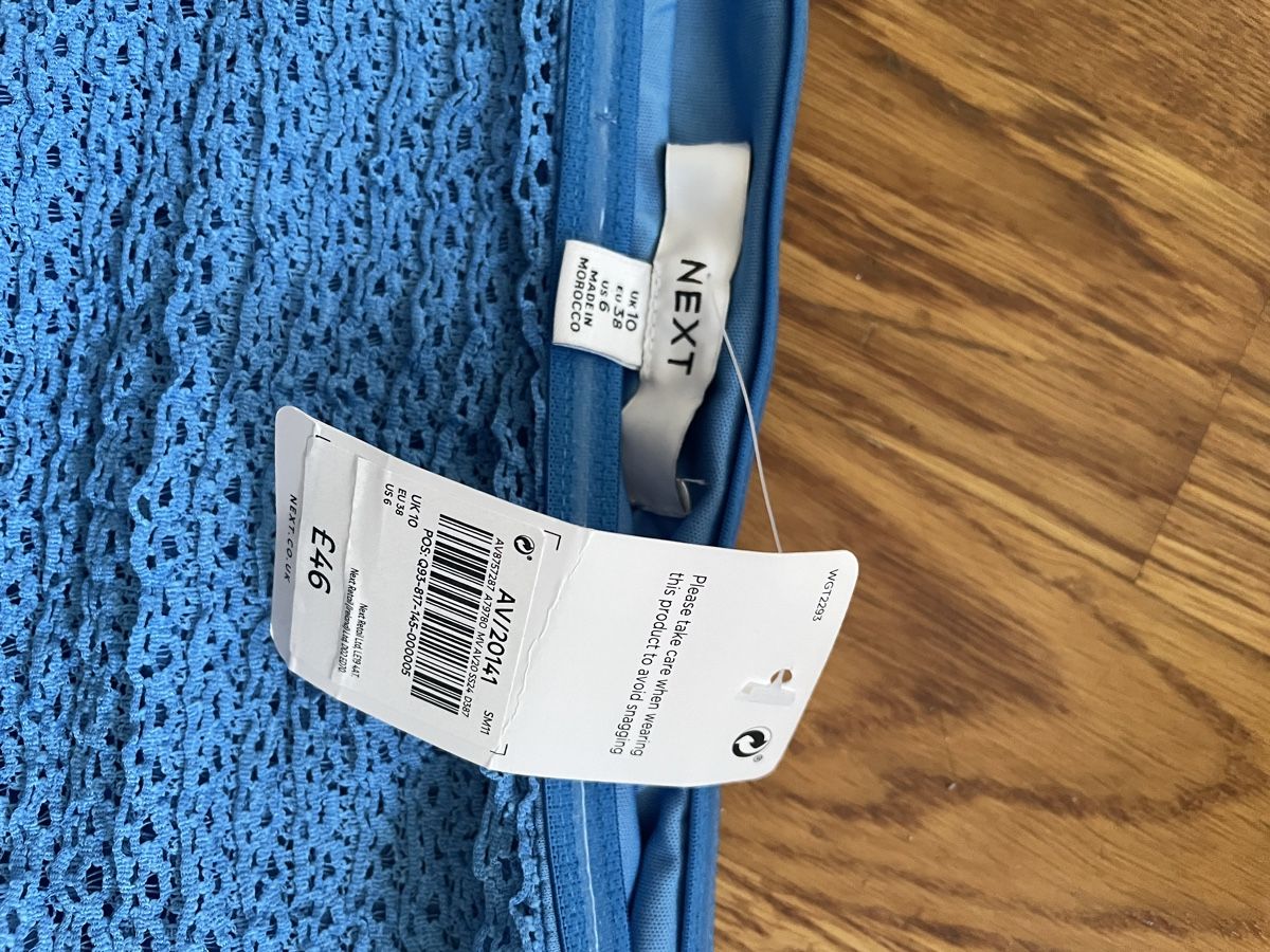 Next Robes: Robe bleue next M – Neuf avec emballage d'origine à Lausanne par lau_x22z 1