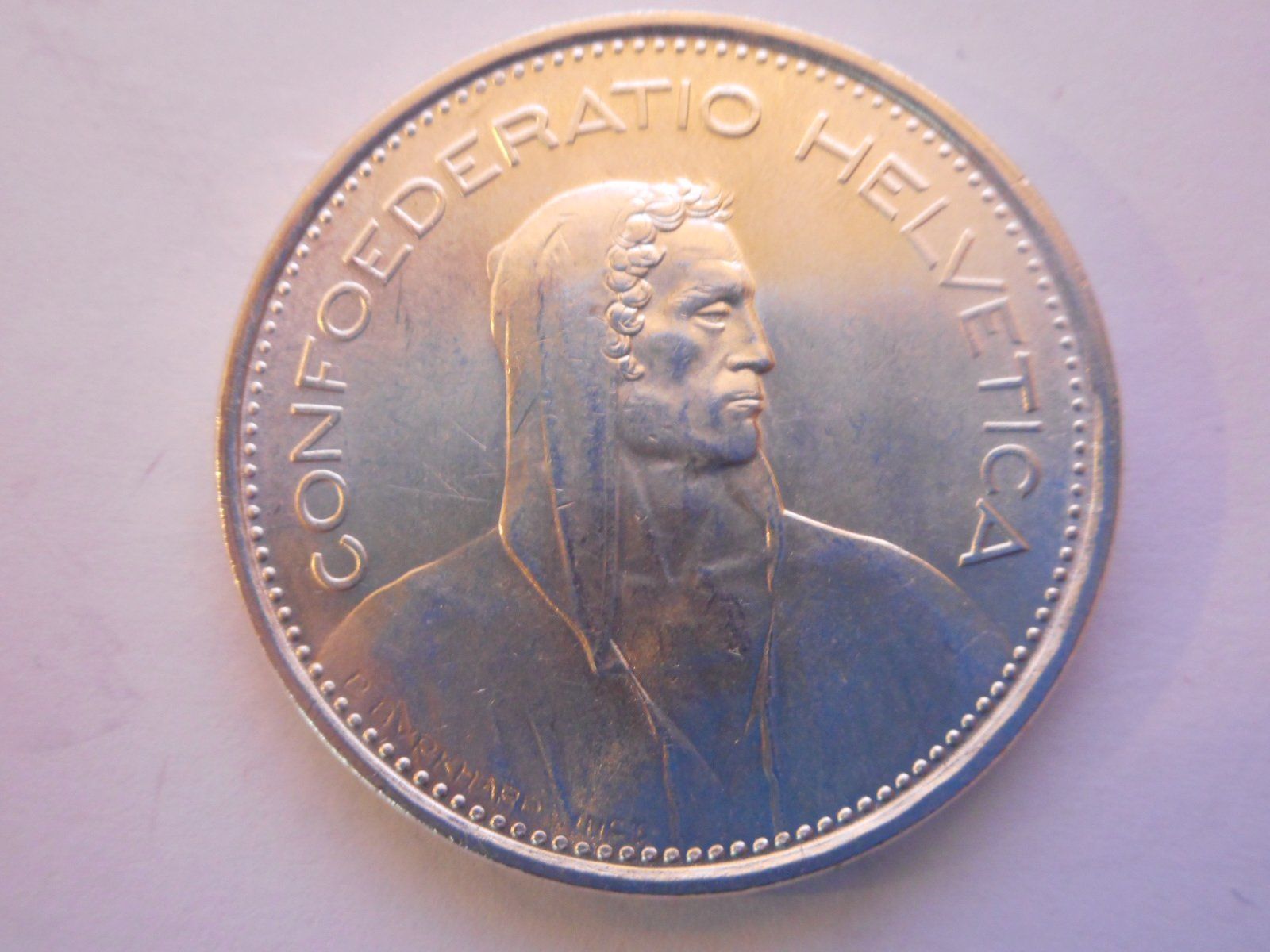 Tutti le monete: 5 Fr. 1966 silber  unz/stgl – Nuovo (secondo la descrizione) da Kriegstetten venduto da pizlad2010 1