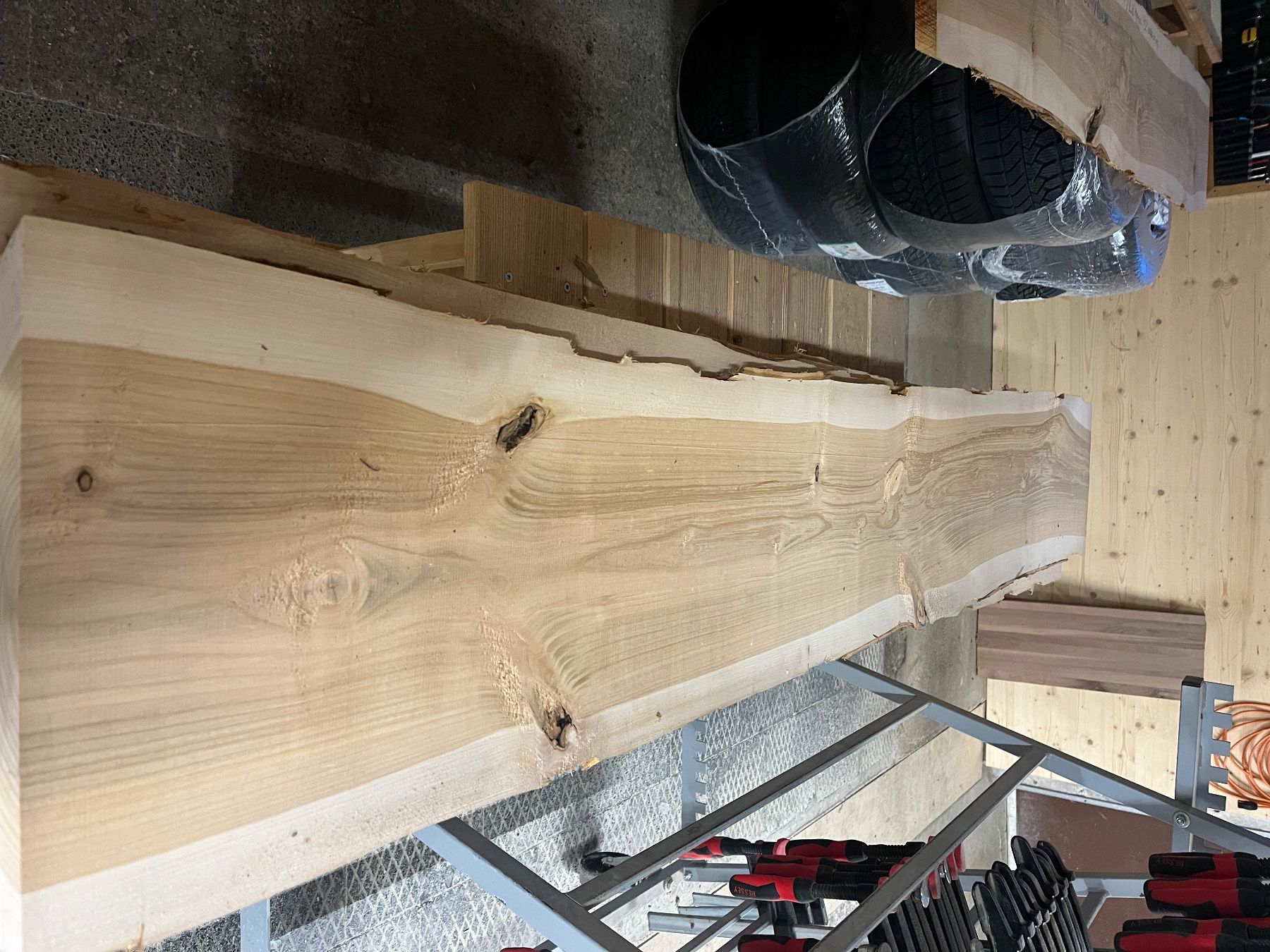Articoli in legno: Diverse Kirschbaumbretter (Tisch, Epoxy, Möbel, Schneidbrett – Nuovo (secondo la descrizione) da Raperswilen venduto da Gut1 8