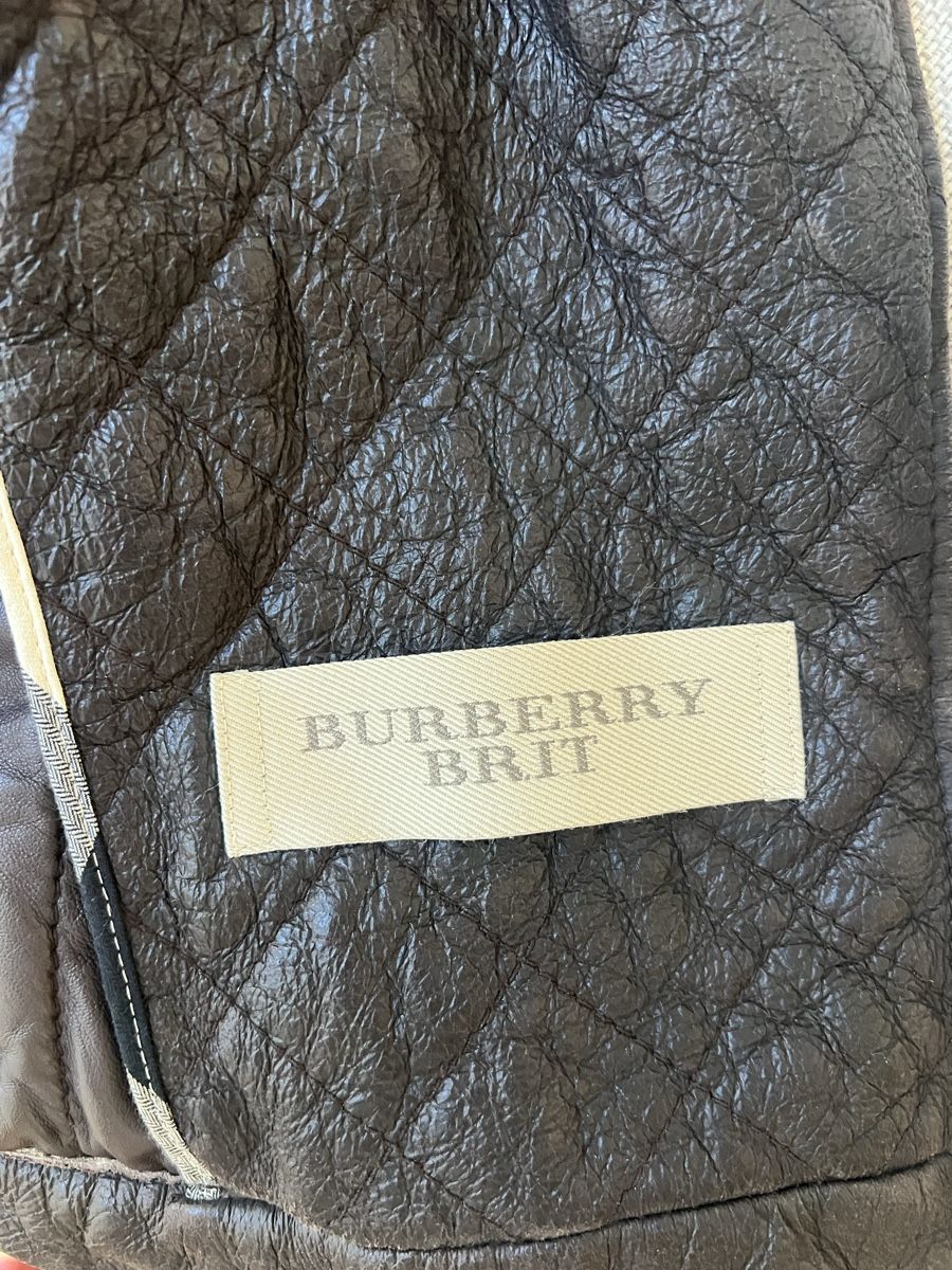 Burberry Giacche: Burberry Lederjacke mit Lammfell braun  – Usato da Ostermundigen venduto da Steff18 2