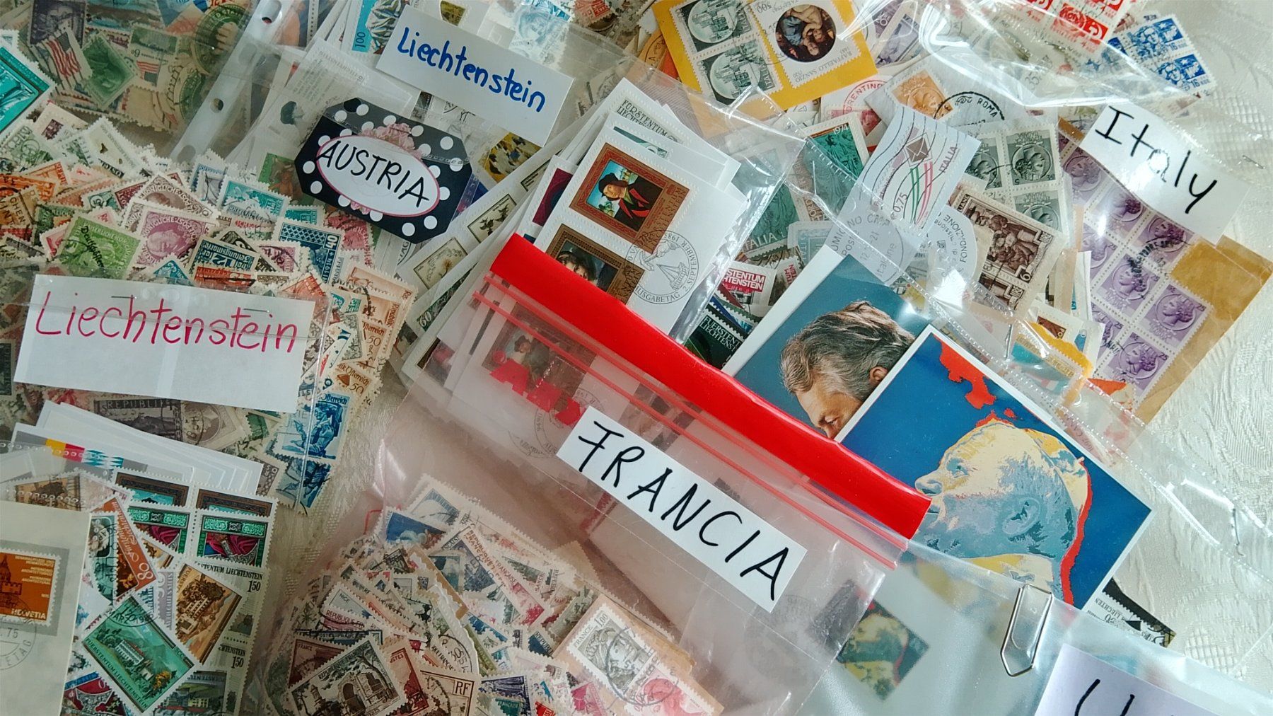 Tutti i francobolli: Lotto francobolli mondiali e buste – Usato da Porza venduto da alba55 6