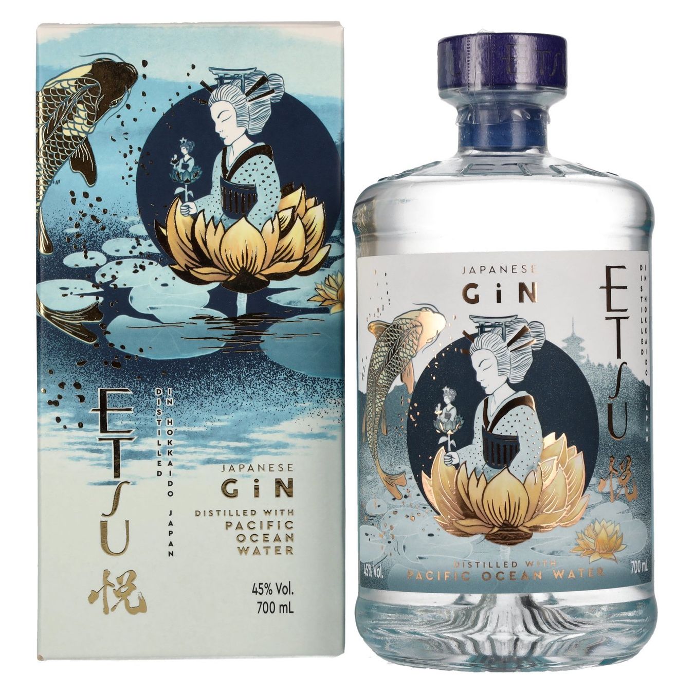 Bevande alcoliche: Gin Etsu Ocean water – Nuovo e nell'imballaggio originale da Le Locle venduto da drinkshop