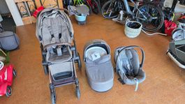 Cybex Priam Kinderwagen mit diversen Aufsätzen