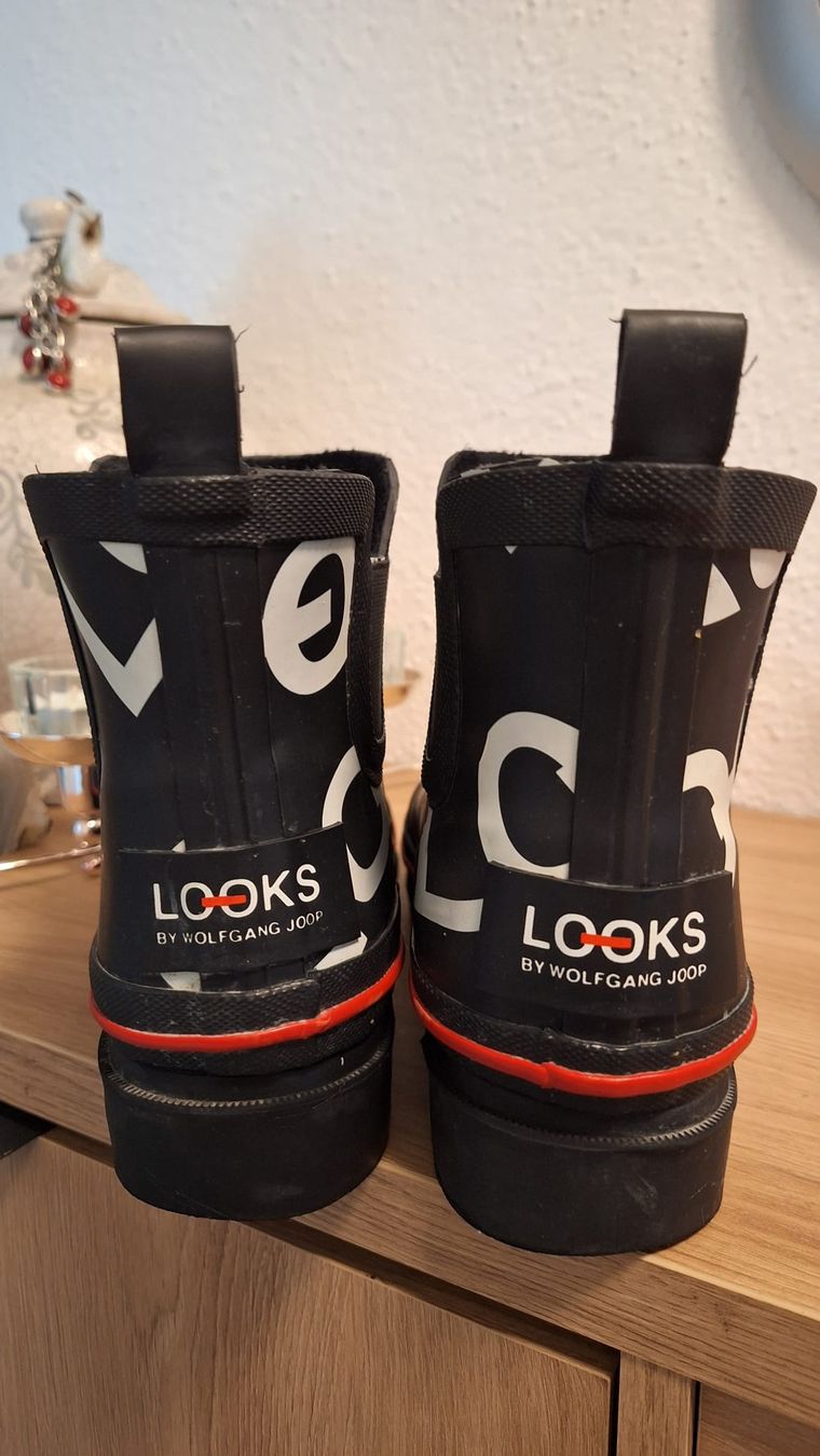 Joop Damenschuhe: Gummistiefelette Design by W. Joop – Gebraucht aus Luzern von pie_y7zc 2