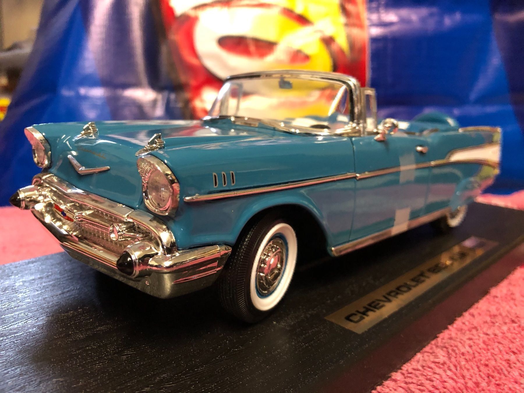 Chevrolet Modellautos: Chevrolet bel air 1957 Continental kit – Neu (gemäss Beschreibung) aus Reinach AG von rares75