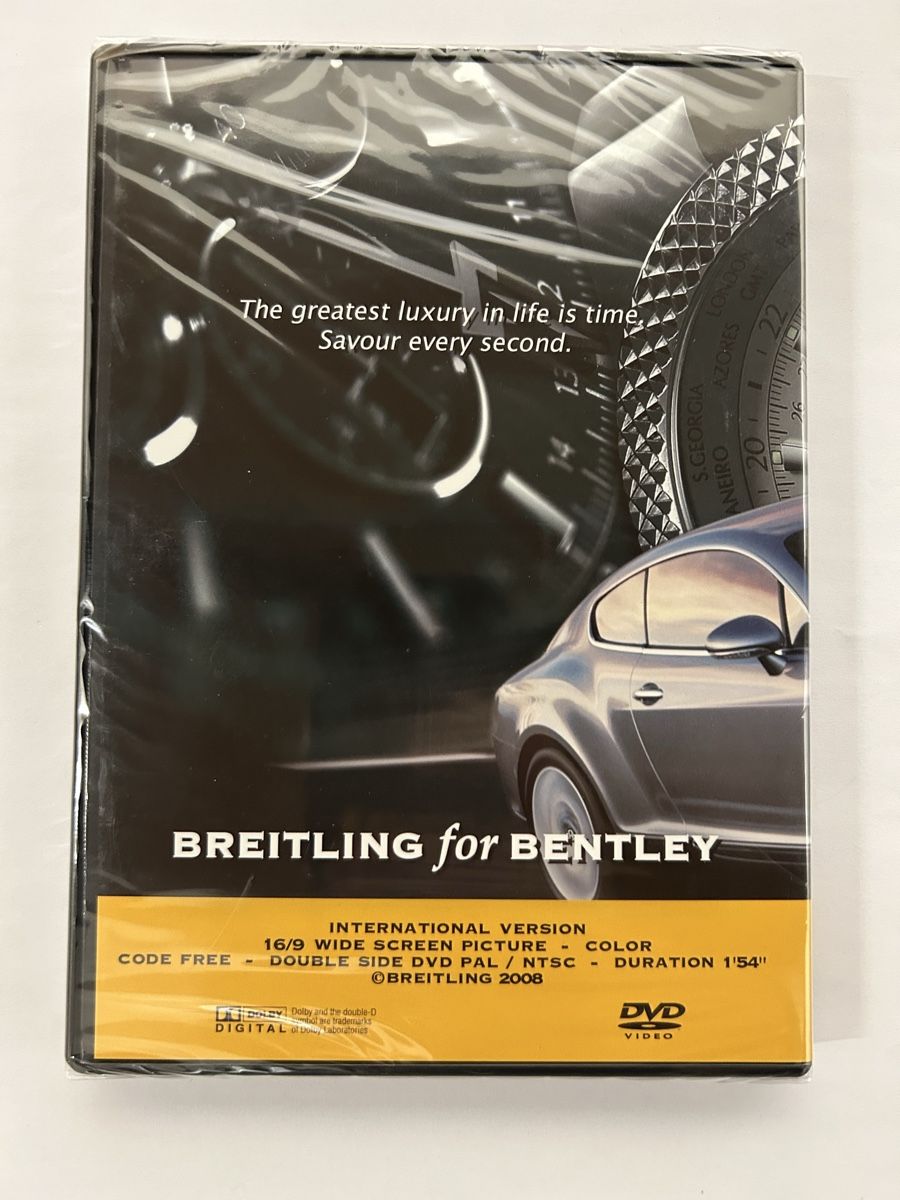 Tutti i DVDs: Breitling for Bentley DVD Short Clip 2008 NOS – Nuovo e nell'imballaggio originale da Zürich venduto da jul_8lsv 1