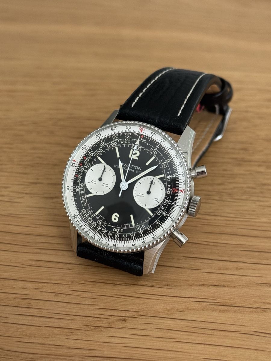Uhren: Aviation Navitimer Chronograph Ref. 2411 - Cal. Valjoux 7734 – Gebraucht aus Rubigen von Tim_K