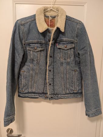 Levi's Sherpa Jeansjacke Gr. S Winterjacke