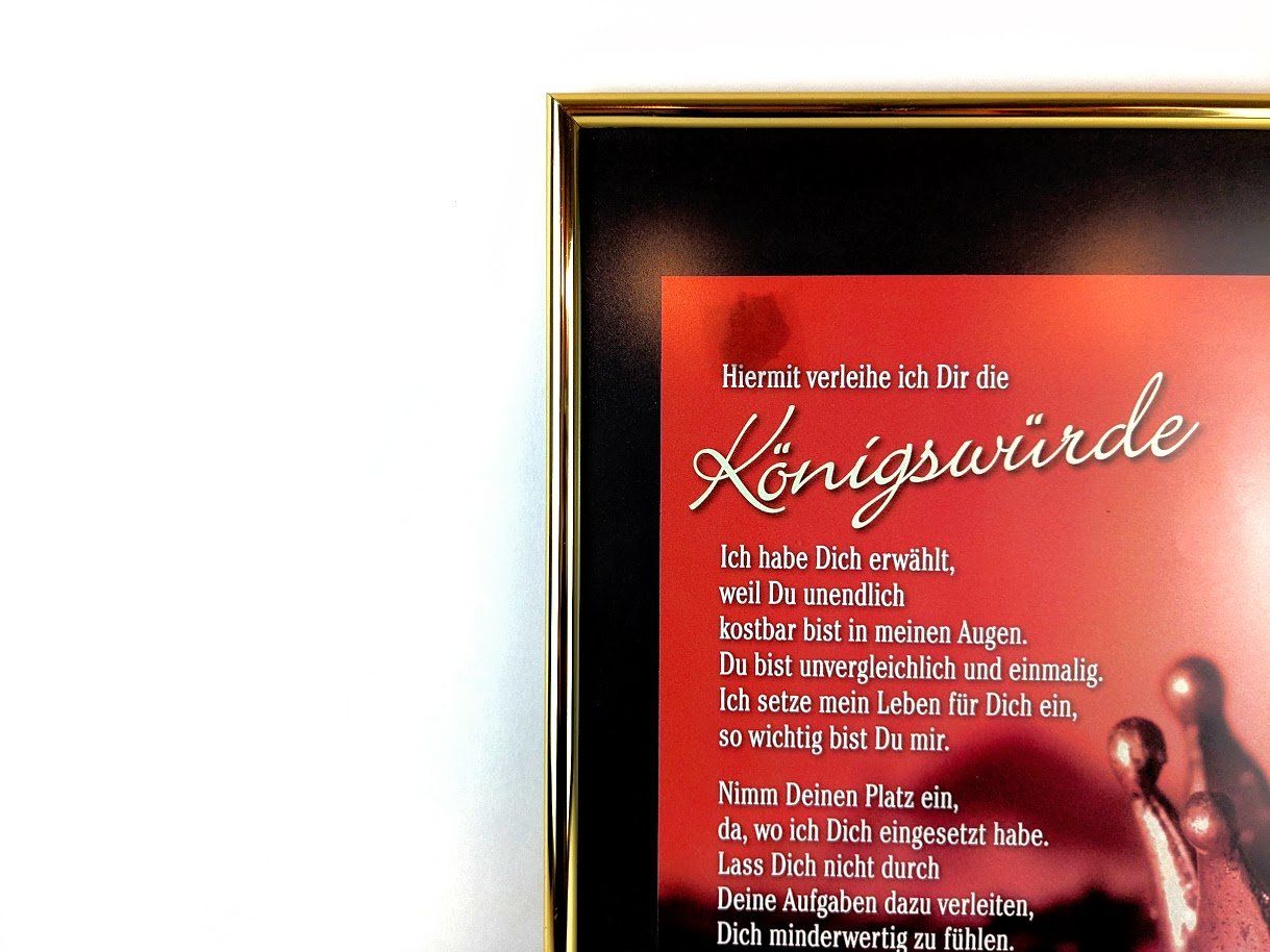 Foto & Immagini: BILD „Königswürde“ mit Rahmen – Usato da Thun venduto da Restwert_Thun 4