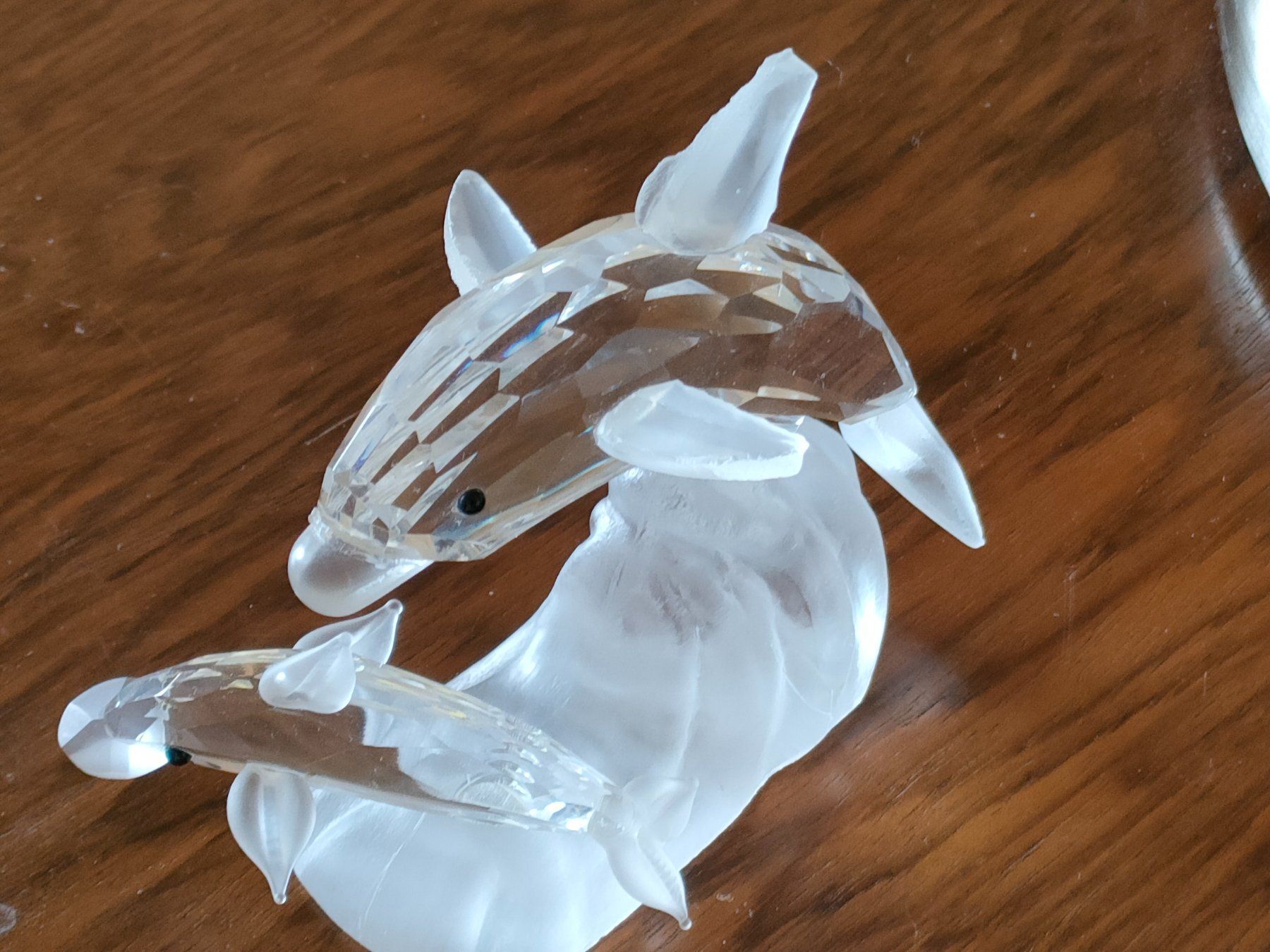 Statuette: Kristallfigur Delfin – Nuovo (secondo la descrizione) da Brugg AG venduto da Mashaba 2