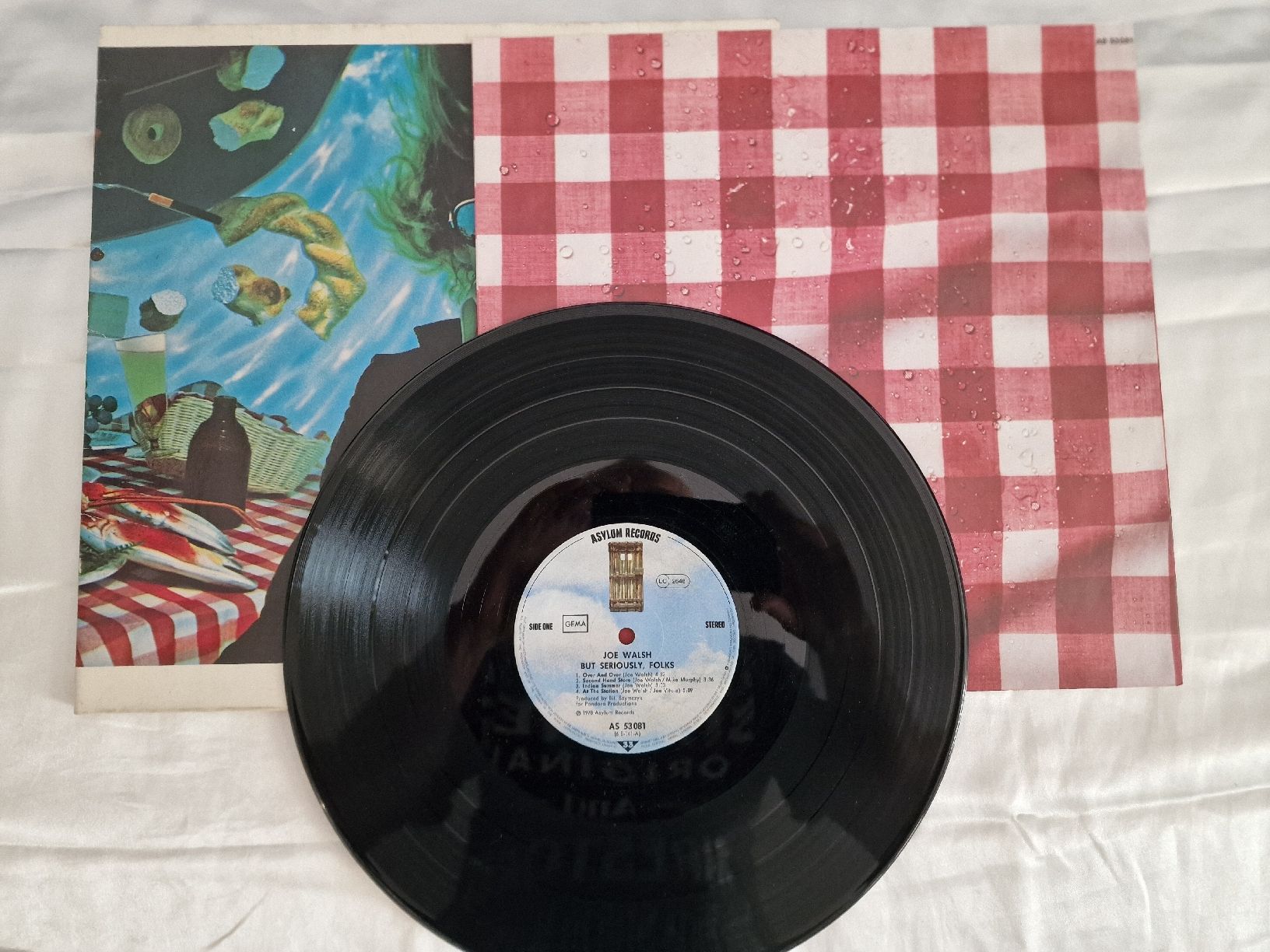 Dischi in vinile: Joe Walsh - " But Seriously , Folks ...." – Usato da Pfaffnau venduto da gunport 3