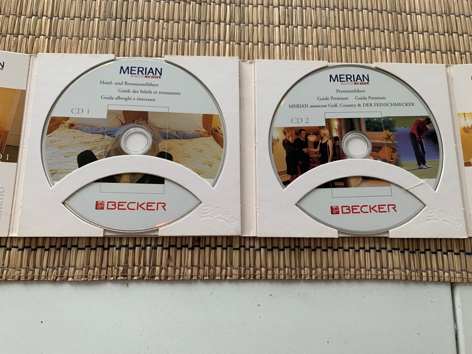 CDs: Merian  Becker Hotel/Restaurantführer Premiumführer CD 1 & 2 – D'occasion à Emmen par newdeal1970