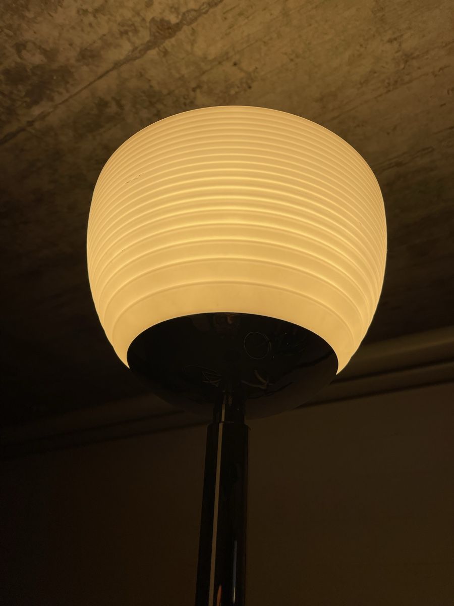 Lampen: Stehlampe Quarto von Ribag, Vintage Chrom – Gebraucht aus Bern von Delamer 8