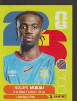 FIFA WORLD CUP 2026 Panini Sticker COD 9 NGAL'AYEL MUKAU