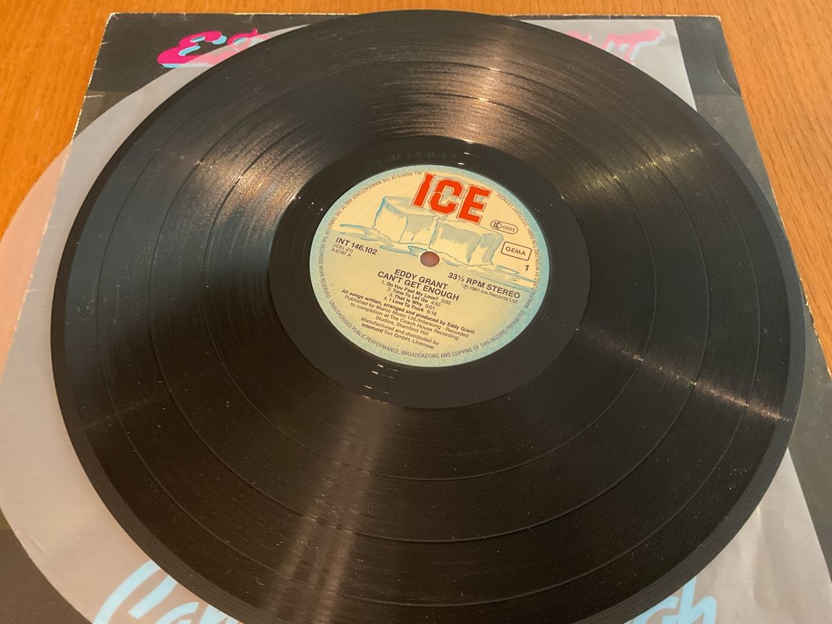 Dischi in vinile: Eddy Grant - Can't Get Enough - Vinyl LP - Top! – Usato da Steinach venduto da Quarkie 2