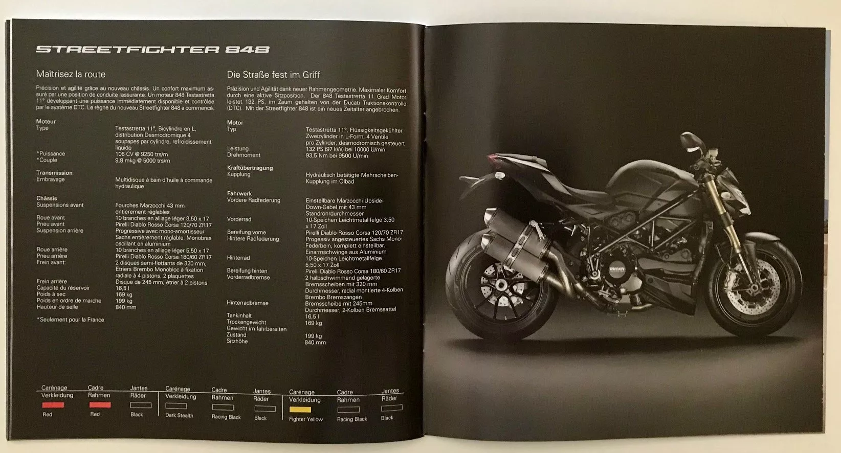 Ducati Dokumente: Ducati Prospekt Gesamtprogramm 2012 – Gebraucht aus Strengelbach von Omobono 9