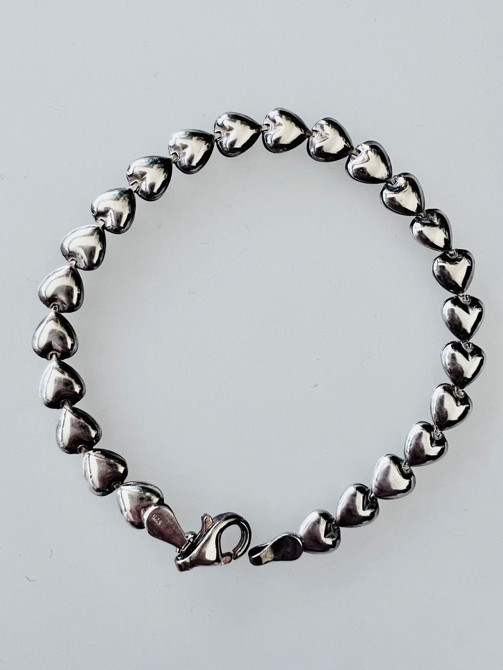 Bracciali & Braccialetti: Braccialetto argento 925 con cuori – Usato da Sorengo venduto da LaVale