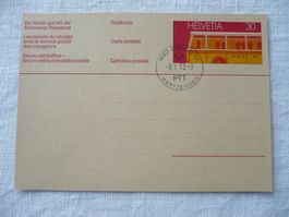 1973 Postkarte 30 Rp. ET