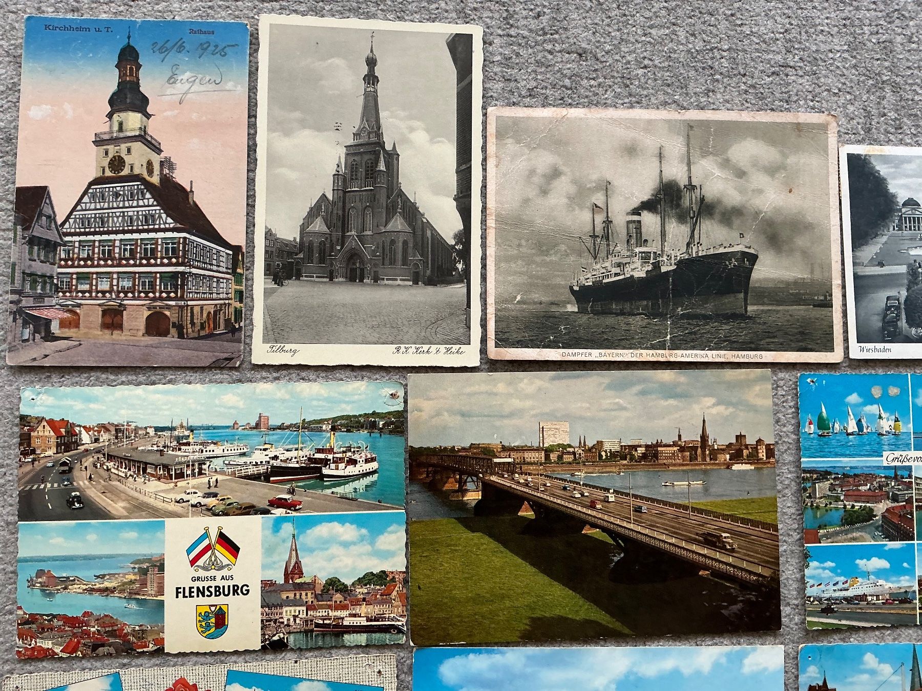 Cartoline postali: 16  alte Ansichtskarten, Deutschland – Usato da Jona venduto da Jancy60 1