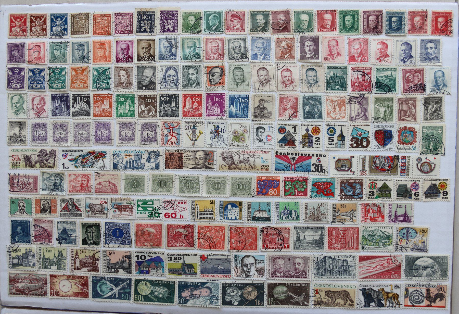 Tous les timbres: Briefmarken Tschechoslowakei – D'occasion à Oberentfelden par lakipul 1