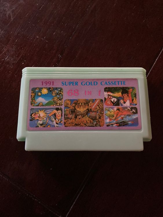 Lot de 9 jeux Famicom A (loose