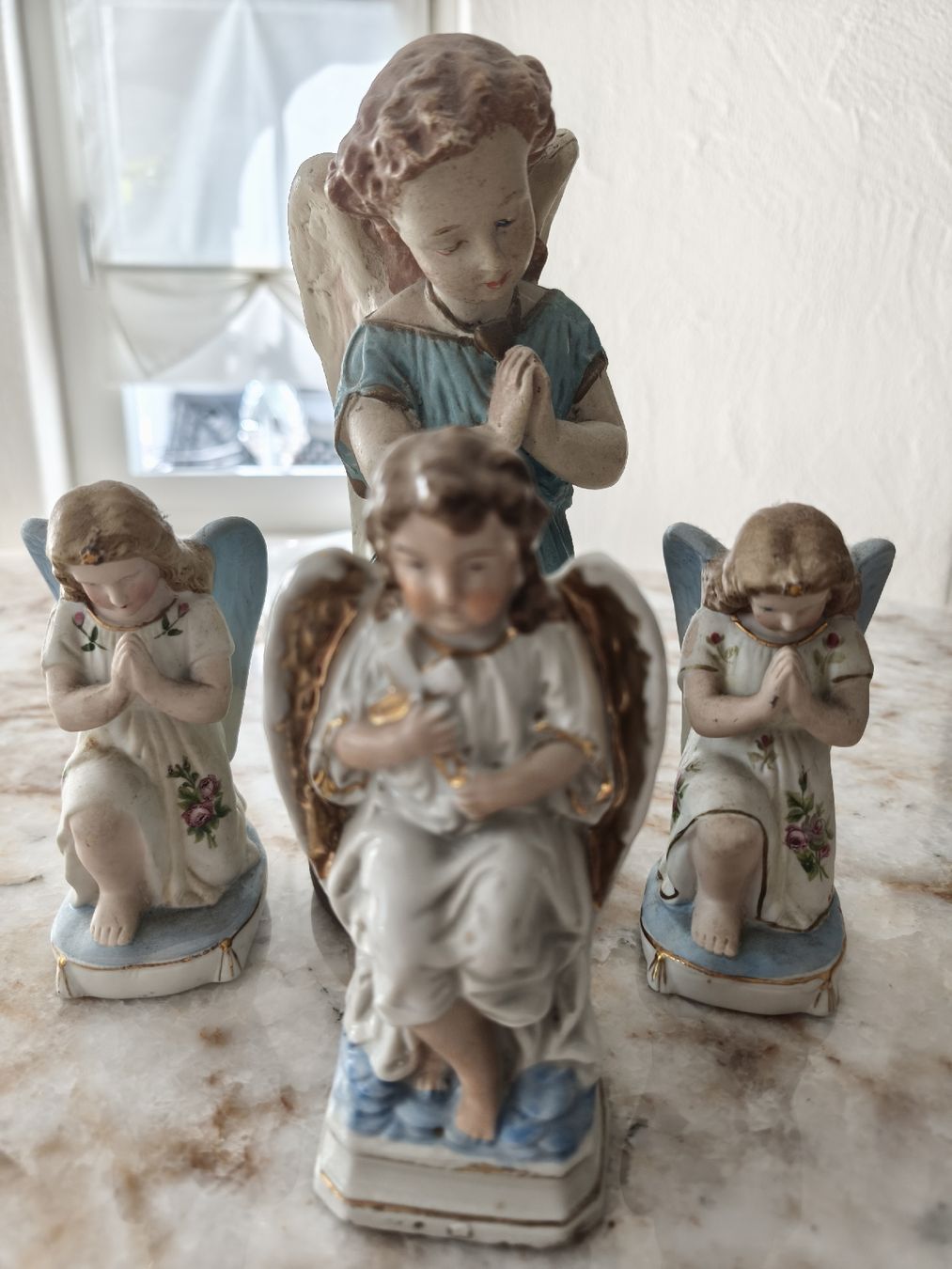 Statuette: antike Engelfiguren – Usato da Uznach venduto da 2502xy