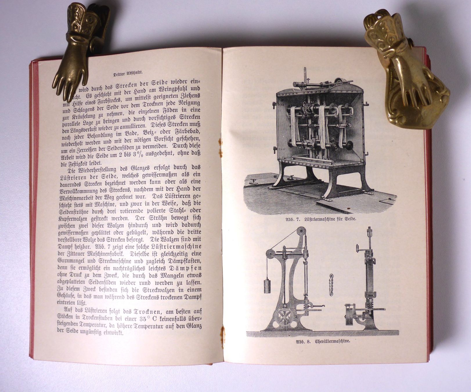 Libri: Ganswindt: Färberei. 3. Aufl. 1904. – Usato da Erschwil venduto da taglang 3