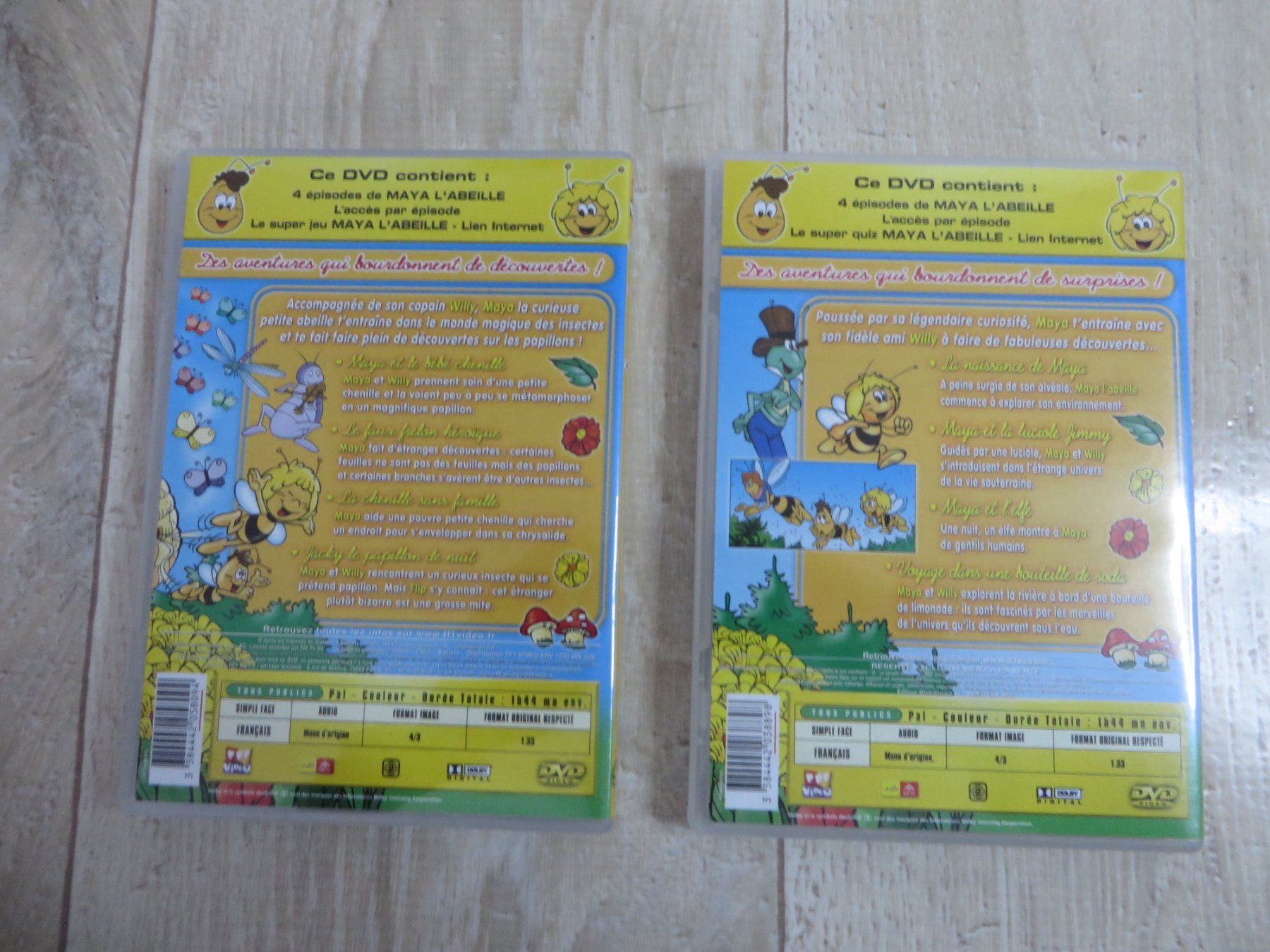 Tutti i DVDs: J212 - Coffret 2 DVD Maya l'Abeille – Nuovo (secondo la descrizione) da Sottens venduto da locepa 1