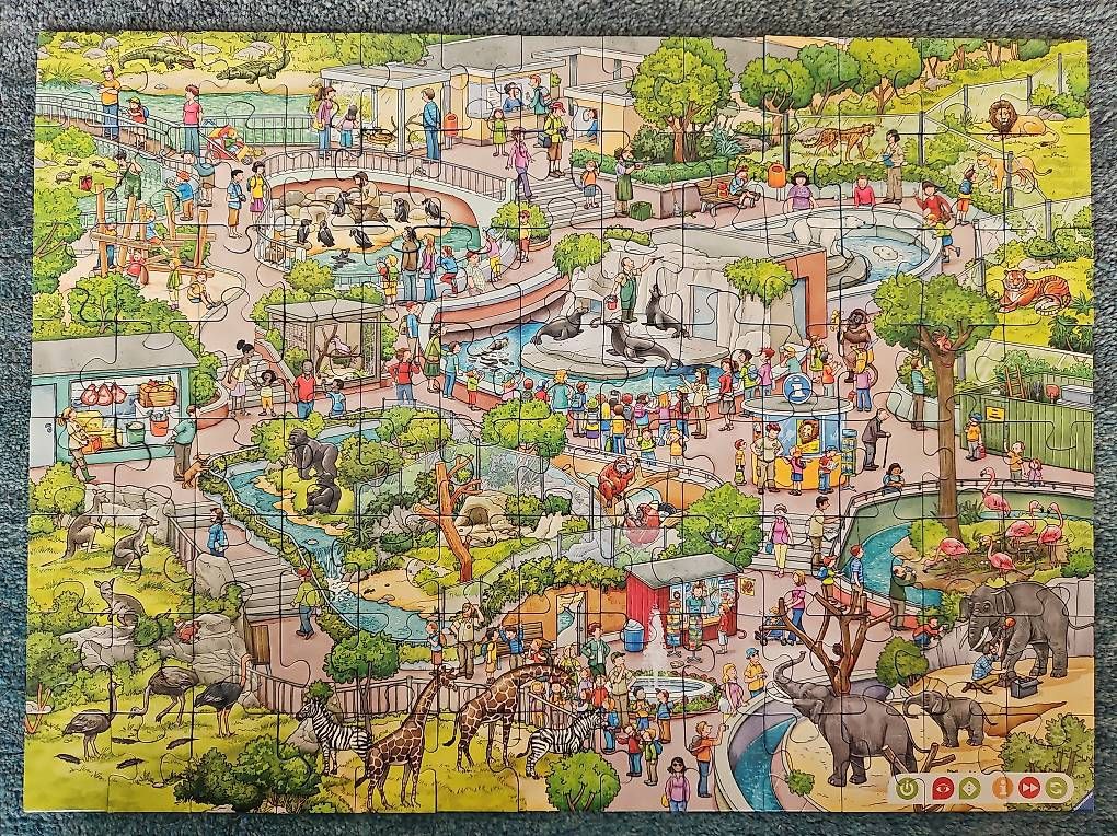 Puzzle: Tiptoi Puzzle Zoo – Usato da Gempen venduto da Bakige 1