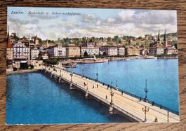 Luzern Seebrücke n. Erfurt z. Elisabeth Röse