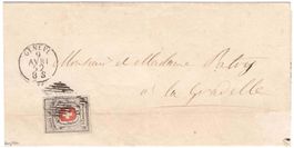 1851 Neuenburg auf Brief Katalogpreis CHF 10'000.-